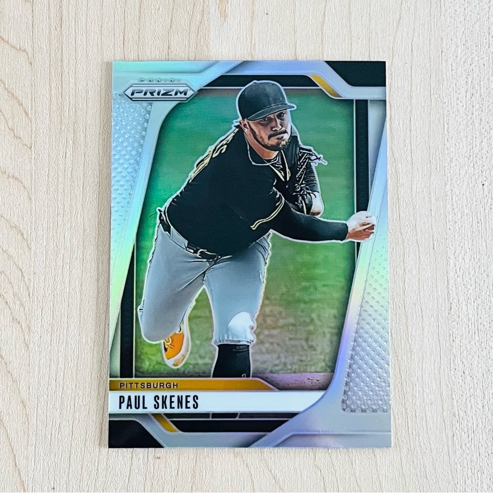 PAUL SKENES 2025 Panini Prizm Silver Prizm Refractor